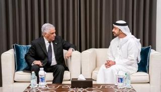 الشيخ عبدالله بن زايد آل نهيان ووزير خارجية الدومينيكان