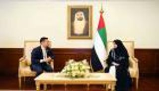 أمل القبيسي تلتقي الرئيس التنفيذي لشركة هواوي في الإمارات