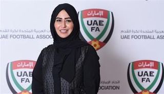 أمل بوشلاخ عضو مجلس إدارة اتحاد كرة القدم رئيسة لجنة الشؤون المجتمعية