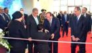 بالصور.. السيسي يفتتح معرض القاهرة الدولي للاتصالات