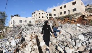 منزل فلسطيني هدم بقانون الطوارئ - أرشيفية