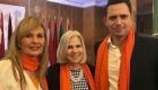 ظافر العابدين ويسرا يشاركان في إطلاق حملة مناهضة العنف ضد المرأة