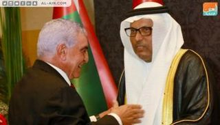 السفير الإماراتي بالقاهرة جمعة مبارك الجنيبي وزاهي حواس عالم الآثار