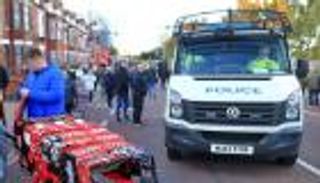 شرطة مانشستر تؤمن حافلة يونايتد لتجنب أزمة المرور