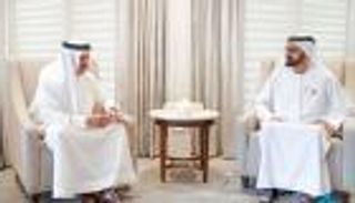 محمد بن راشد يبحث مع الزياني سبل تعزيز مسيرة مجلس التعاون الخليجي