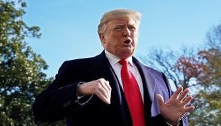 الرئيس الأمريكي دونالد ترامب