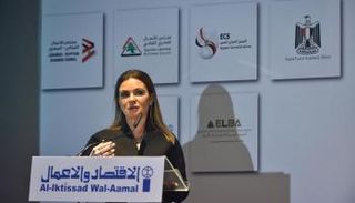 وزيرة الاستثمار المصرية سحر نصر -أرشيفية