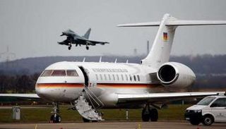 طائرة المستشارة الألمانية