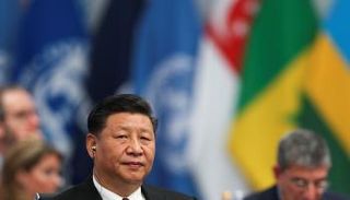 الرئيس الصيني خلال قمة العشرين - رويترز