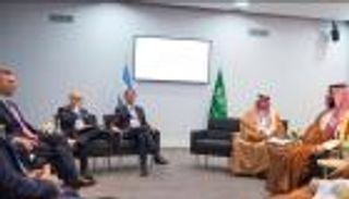 ولي العهد السعودي يلتقي رئيس الأرجنتين على هامش قمة العشرين