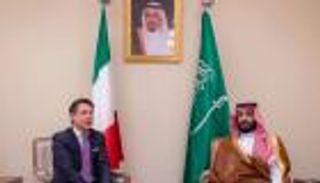 محمد بن سلمان يلتقي رئيس وزراء إيطاليا في قمة العشرين