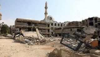 مدرسة أسدود/الجليل في مخيم اليرموك