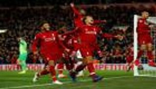 ليفربول يحقق فوزا دراميا على إيفرتون في الدوري الإنجليزي