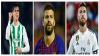 مدافع الجزائر يتفوق على بيكيه وراموس في الدوري الإسباني