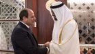 السيسي يهنئ محمد بن زايد باليوم الوطني الإماراتي