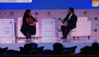 الأميرة سمية بنت الحسن والإعلامي بيشان