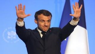 الرئيس الفرنسي إيمانويل ماكرون