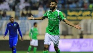 مهند عسيري لاعب أهلي جدة- صورة أرشيفية