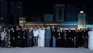 جانب من افتتاح منطقة الحصن