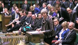 تيريزا ماي أمام مجلس العموم البريطاني