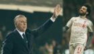 أنشيلوتي يتمنى انتهاء تألق صلاح بعد "هاتريك" بورنموث