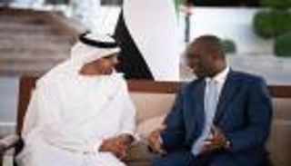 محمد بن زايد يلتقي رئيس وزراء موزمبيق