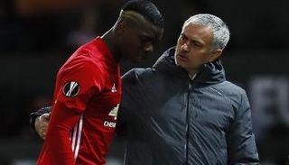 جوزيه مورينيو وبول بوجبا