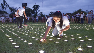 جانب من فعاليات حملة "رؤية نستنير بها" في بوليفيا