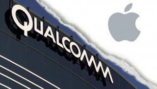 شعارا شركتي أبل وكوالكوم