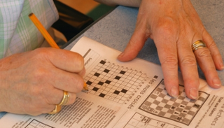 علاقة الكلمات المتقاطعة بمنع الخرف