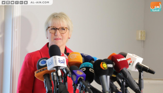 وزيرة الخارجية السويدية مارجوت فالستروم