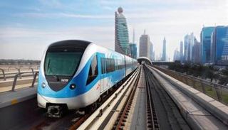 قطار دبي "مترو"