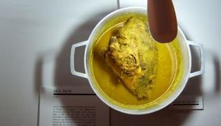 أحد أطباق متحف الأطعمة الغريبة بلوس أنجلوس