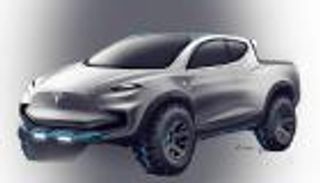 شاحنة تسلا الجديدة بتصميم فريد