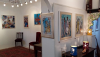 الجزائري عامر هاشمي يصور معاناة المهاجرين السريين في لوحات تشكيلية