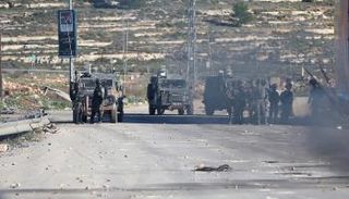 مواجهات في رام الله بالضفة الغربية