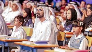 الشيخ محمد بن راشد آل مكتوم خلال إحدى المبادرات