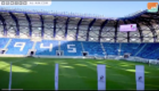 "بوابة العين الرياضية" ترصد استاد آل مكتوم في ثوبه الجديد