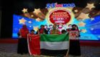 أطفال الشارقة يحصدون مراكز متقدمة في مسابقة "يوسي ماس" بماليزيا