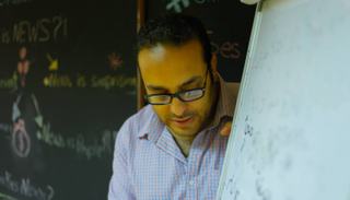 حسام مصطفى إبراهيم مؤسس مبادرة "اكتب صح"