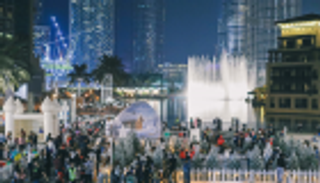 الحديقة الثلجية تستقبل زوارها "وسط مدينة دبي"