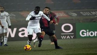 من مباراة بولونيا وميلان