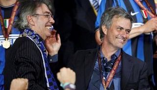 جوزيه مورينيو وماسيمو موراتي