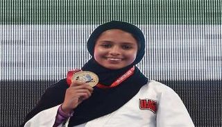 اللاعبة بلقيس الهاشمي
