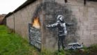 بانكسي يؤكد رسمه لجرافيتي في مدينة بورت تالبوت البريطانية