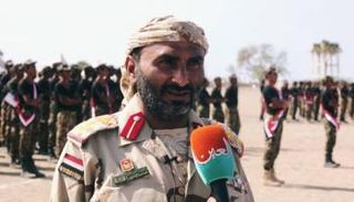 فاروق الخولاني مسؤول عمليات الألوية التهامية في المقاومة المشتركة