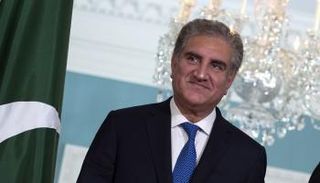 شاه محمود قريشي وزير الخارجية الباكستاني