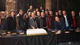 أحمد السقا يحتفل ببدء تصوير مسلسله الرمضاني "ولد الغلابة"