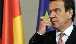 المستشار الألماني السابق شرودر