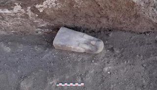 من اكتشافات البعثة الأثرية